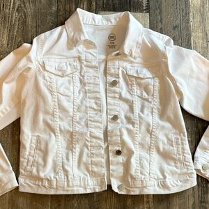 Wonder Nation White Denim Jacket for Kids